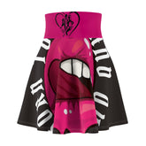 Women's  HIP HOP ART Skater Skirt (AOP)